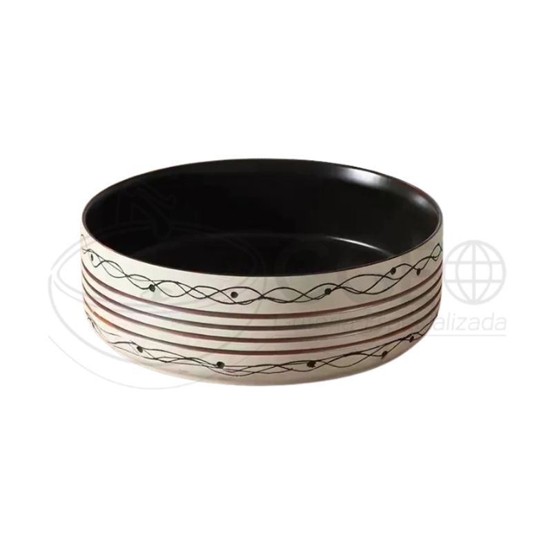 GENERICO - BOWL REDONDO CON ACABADO PERSONALIZADO
