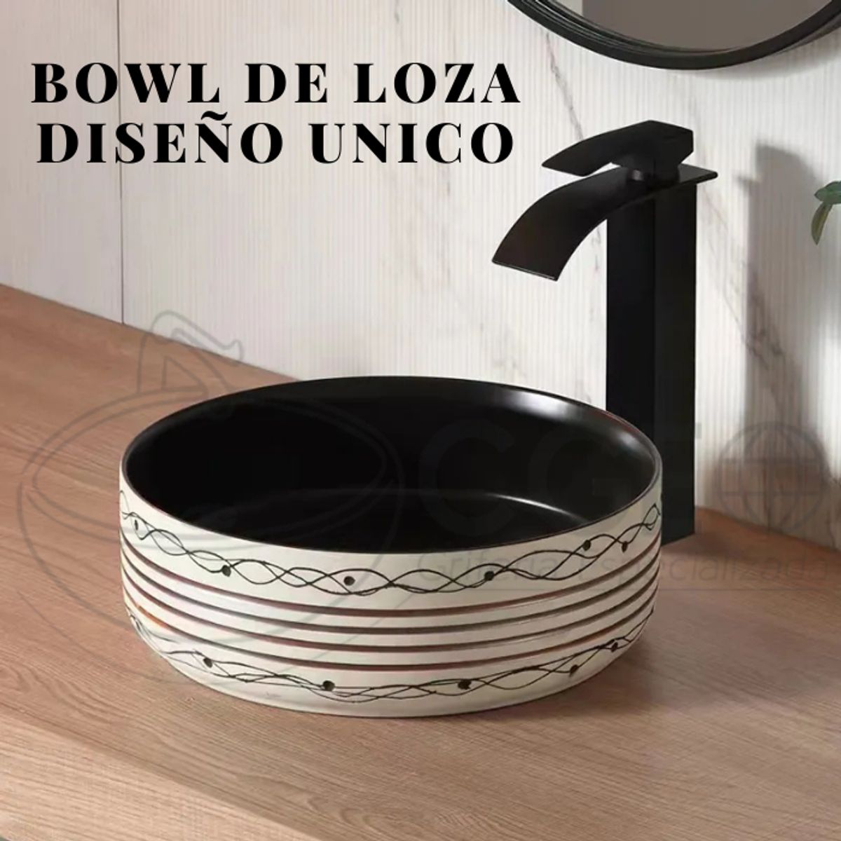 GENERICO - BOWL REDONDO CON ACABADO PERSONALIZADO