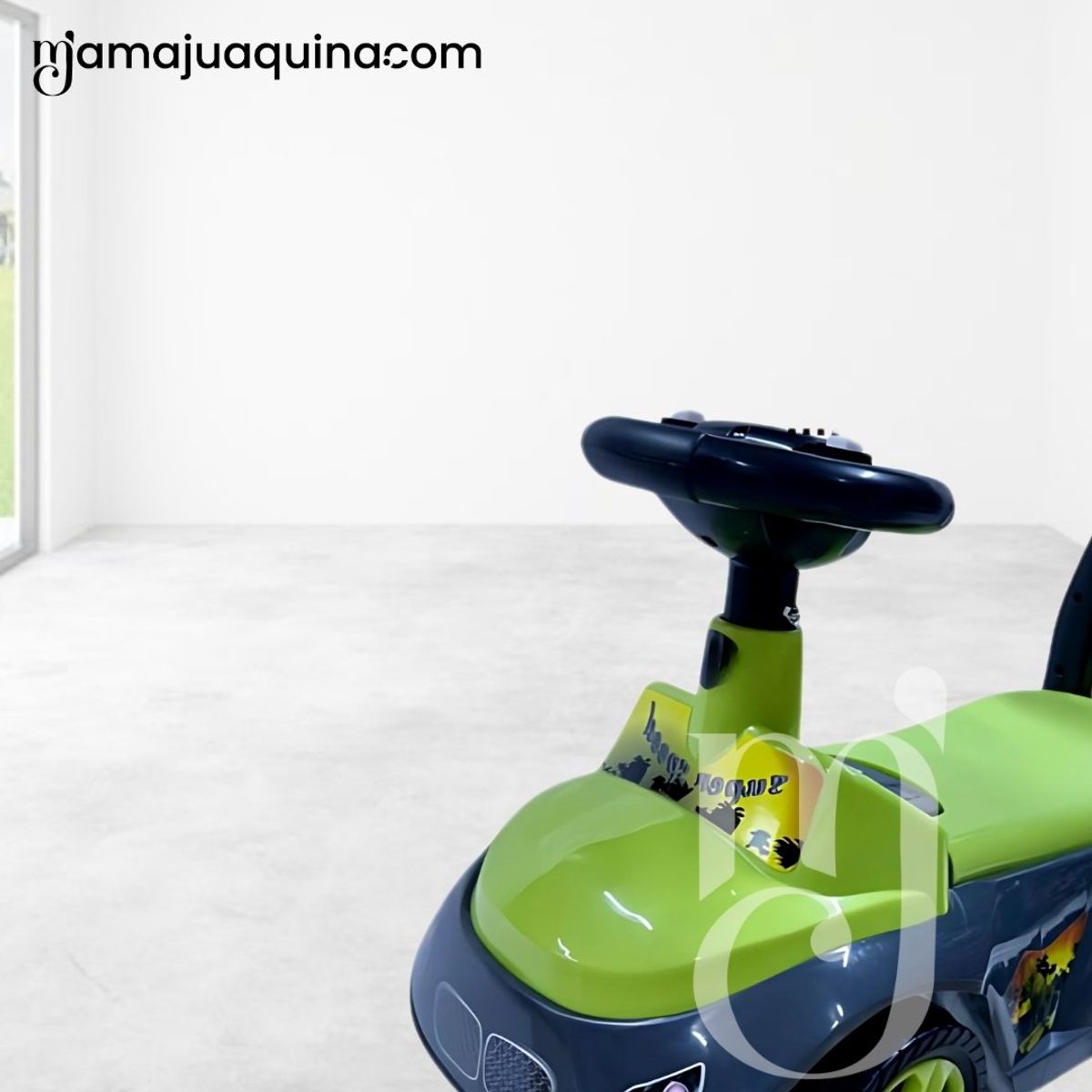Baby - Correpasillo Buggy «DINO II» Green