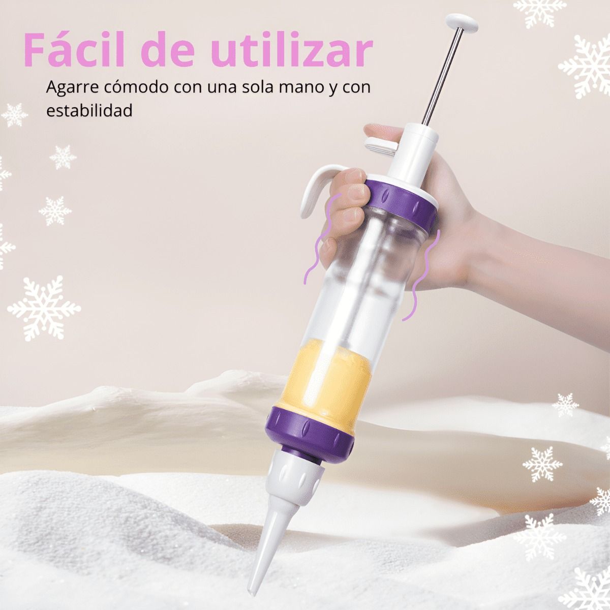 ELMEJORPRECIO - Pistola para Crema Chantilly para Repostería Wilton