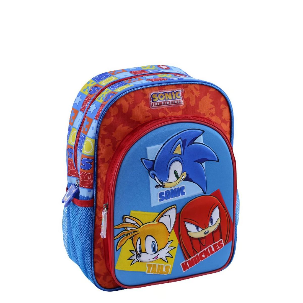 SCOOL - MOCHILA SCOOL MAGIC A4 KIDS 3D SONIC Y AMIGOS