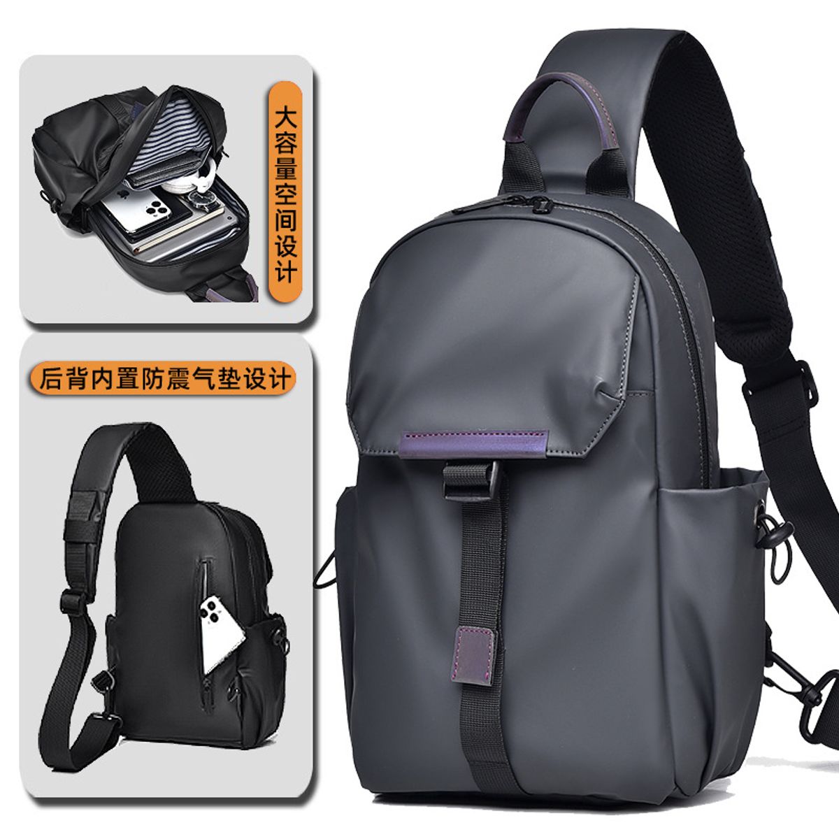 GENERICO - Morral Pechera Impermeable Cool Fashion