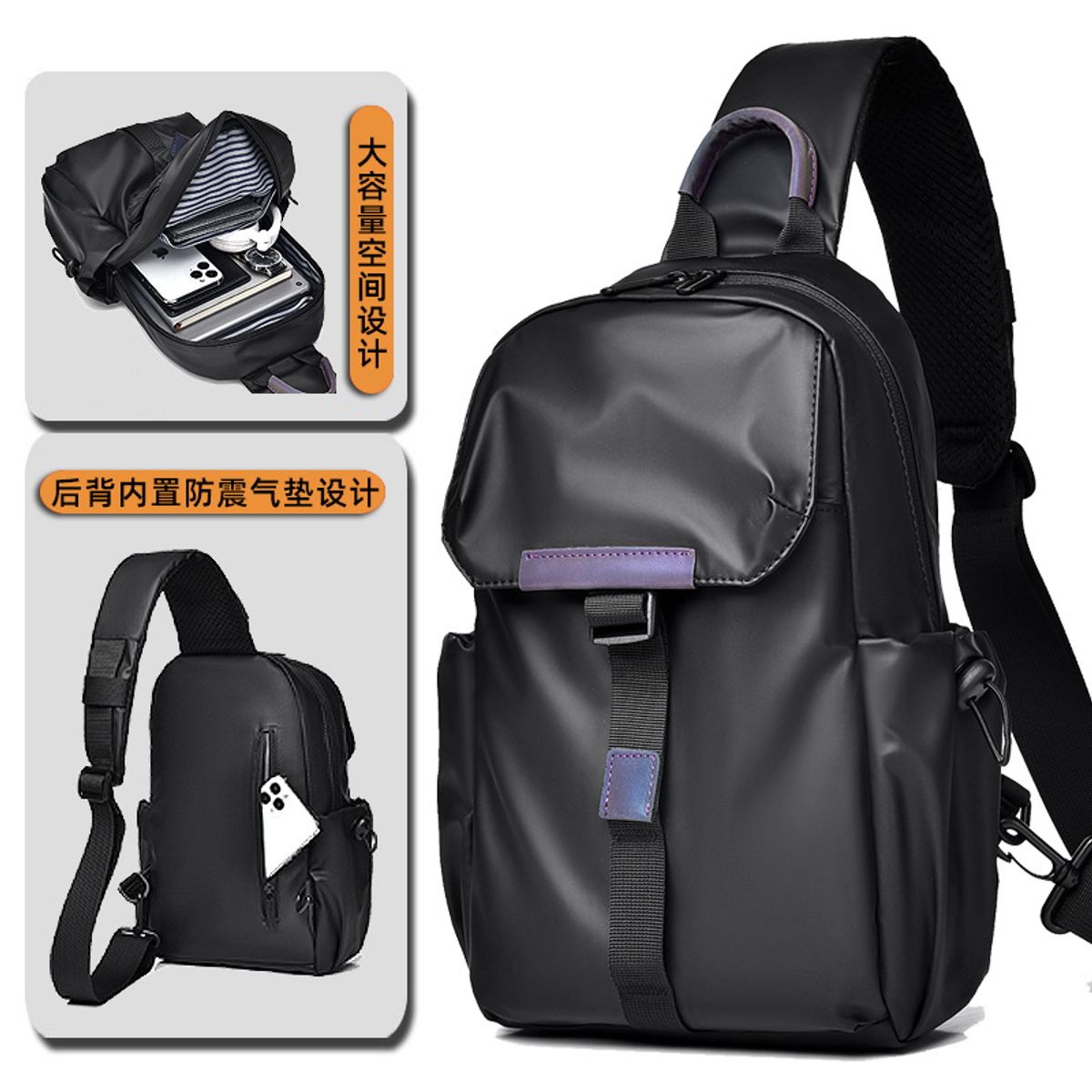 GENERICO - Morral Pechera Impermeable Cool Fashion