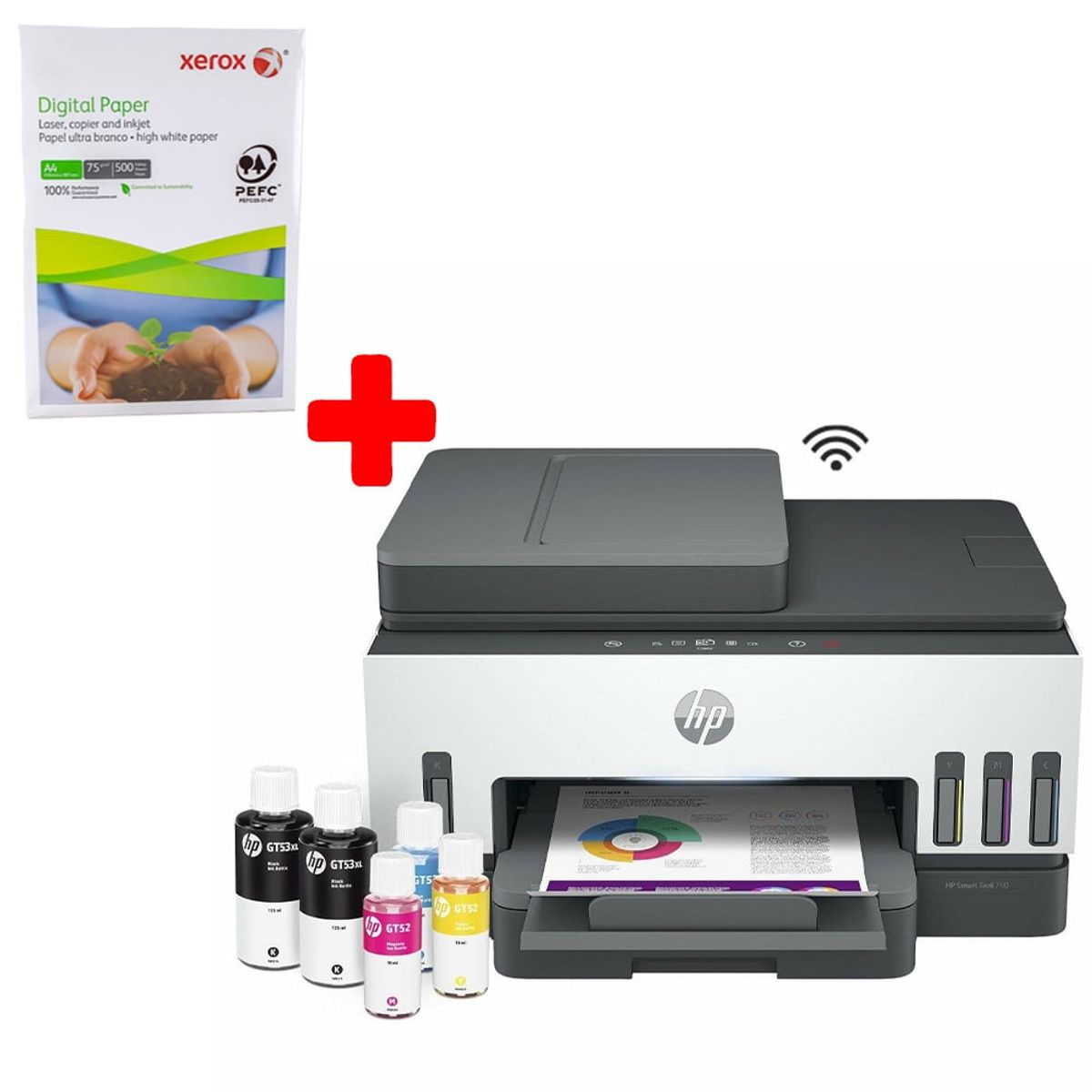 HP - IMPRESORA MULTIFUNCIONAL HP SMART TANK 790 Dúplex ADF