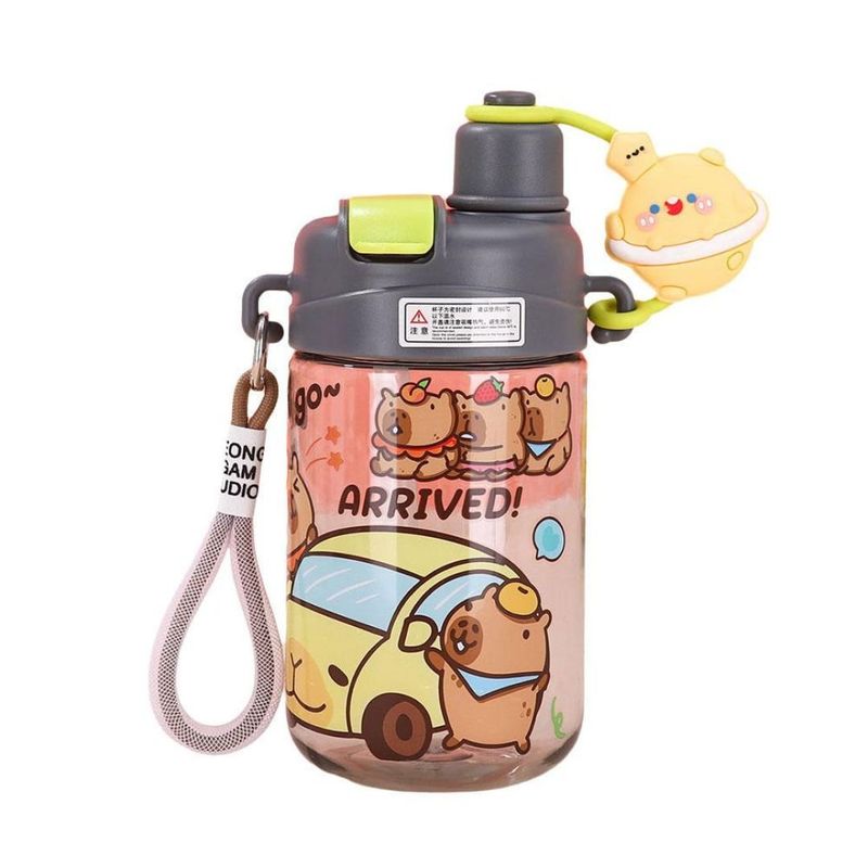 GENERICO - Tomatodo Capibara doble pico 500ml plomo
