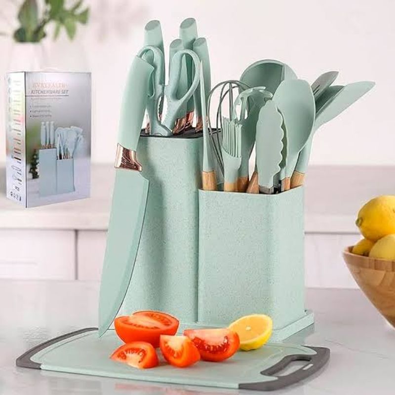 GENERICO - SET DE 19 UTENSILIOS DE COCINA