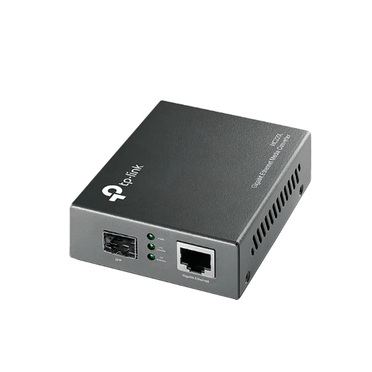 TP LINK - CONVERSOR DE MEDIOS TP-LINK MC220L 1000MBPS RJ45 SFP RACK PN MC220L