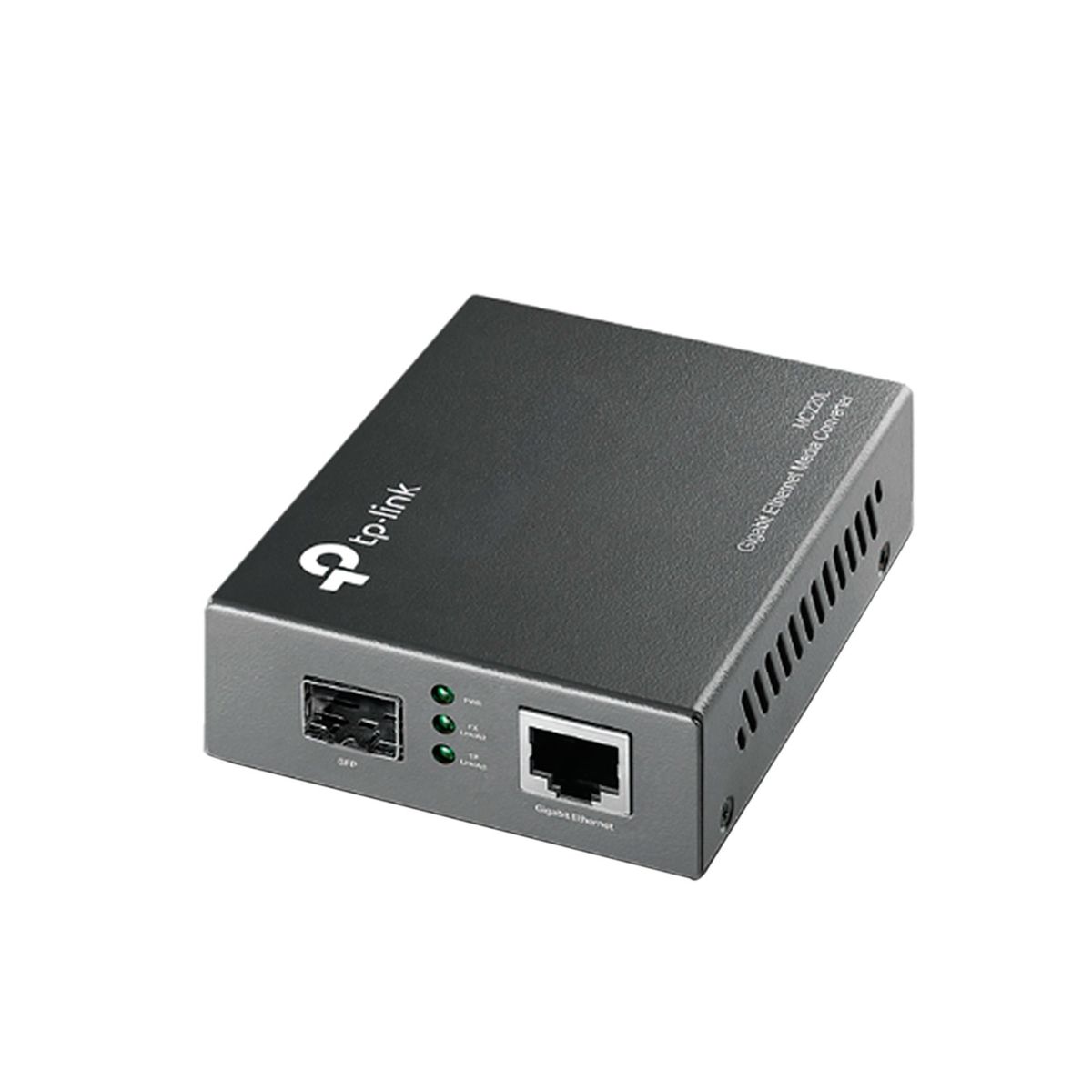 TP LINK - CONVERSOR DE MEDIOS TP-LINK MC220L 1000MBPS RJ45 SFP RACK PN MC220L