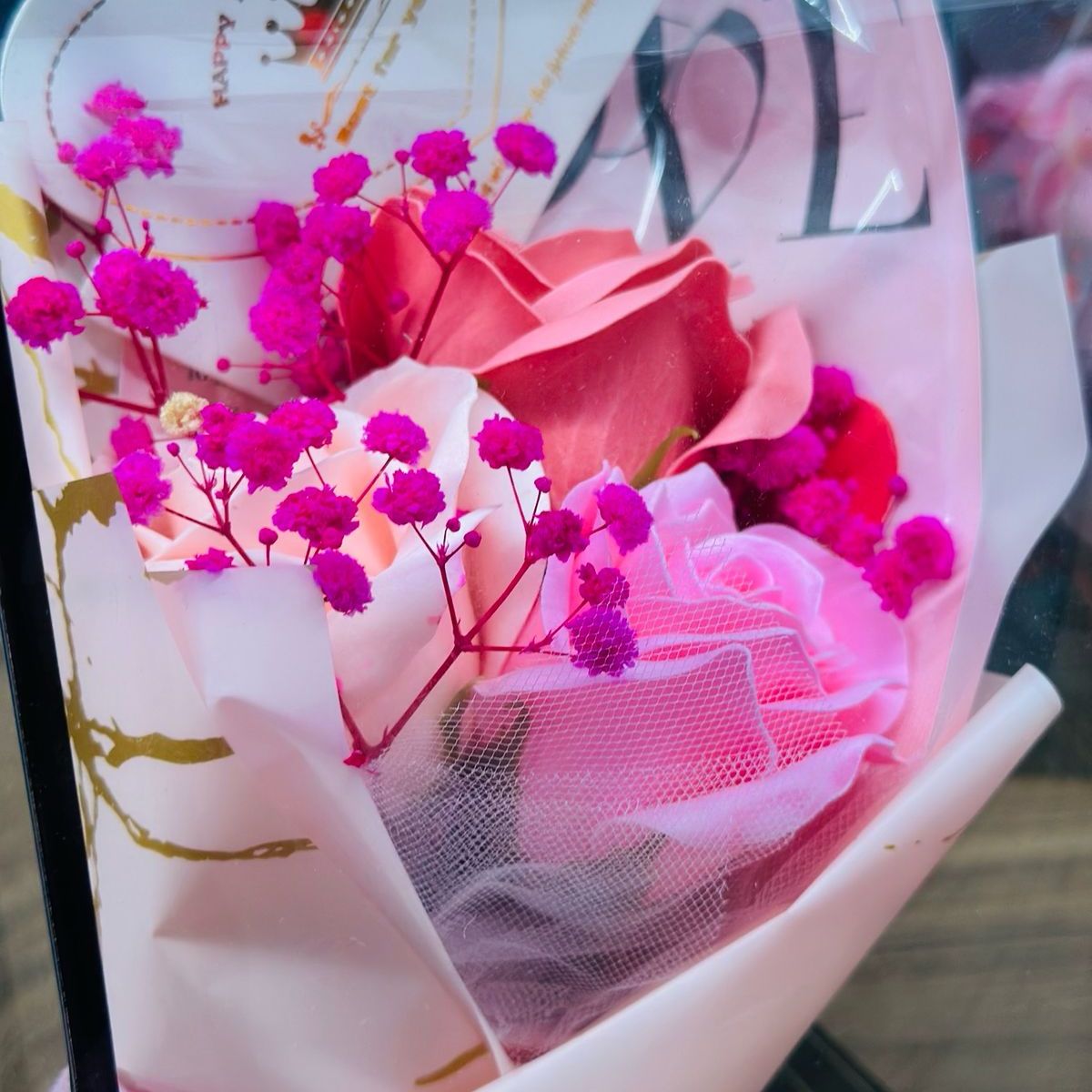 GENERICO - FLORES DE JABON-AROMA DELICIOSO