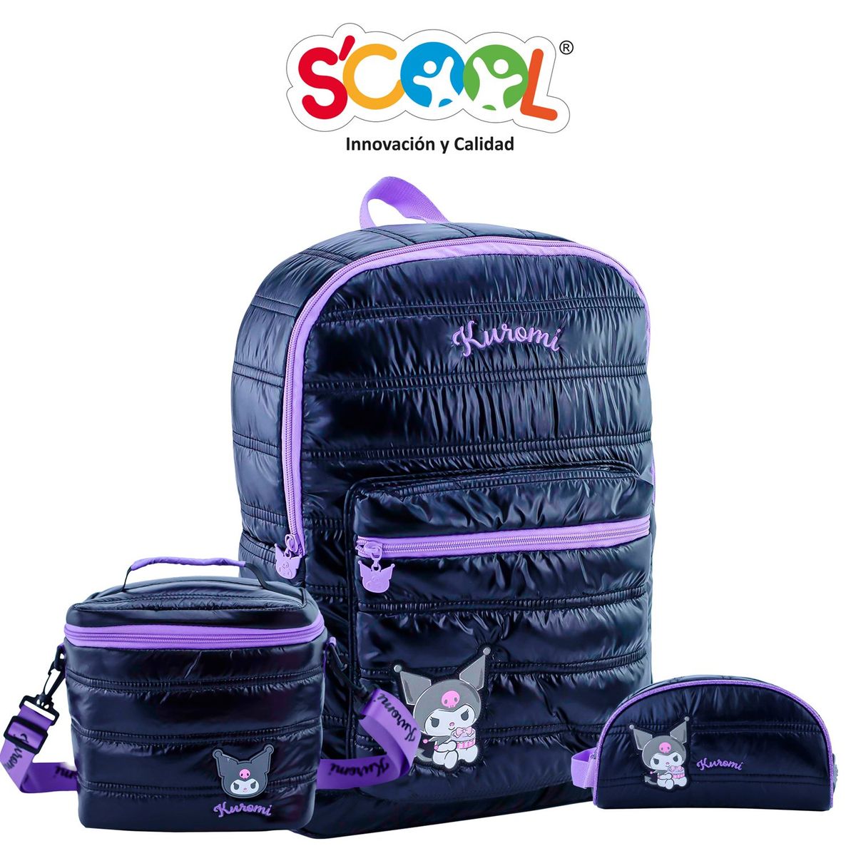 SCOOL - SET MOCHILA SCOOL PLAY KUROMI