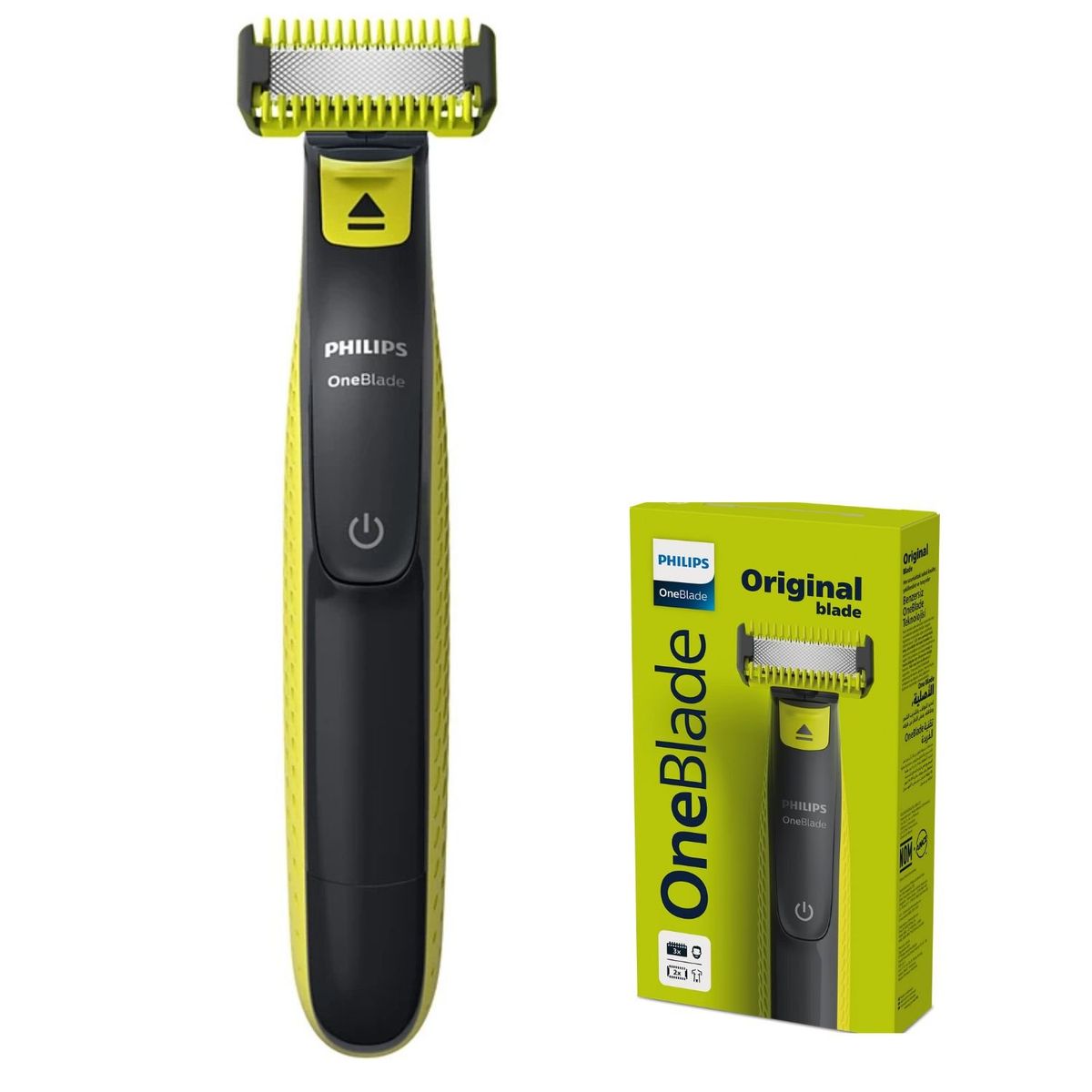 PHILIPS - Recorte perfile y afeite PHILIPS QP2824 seco y resistente al agua IPX7