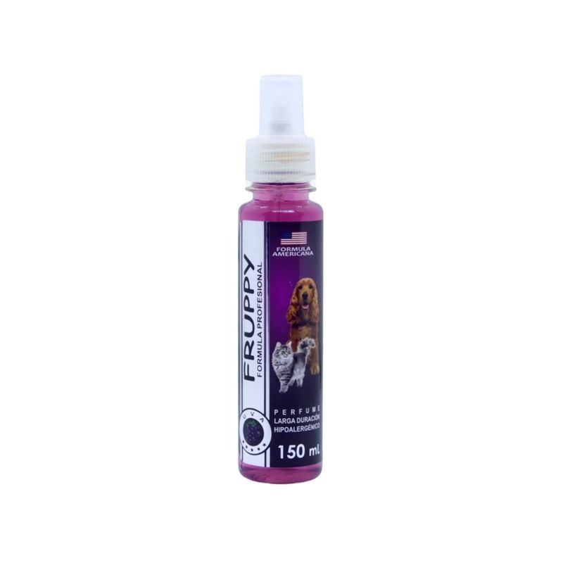 GENERICO - Colonia FRUPPY aroma Uva para perros y gatos unisex 150ml