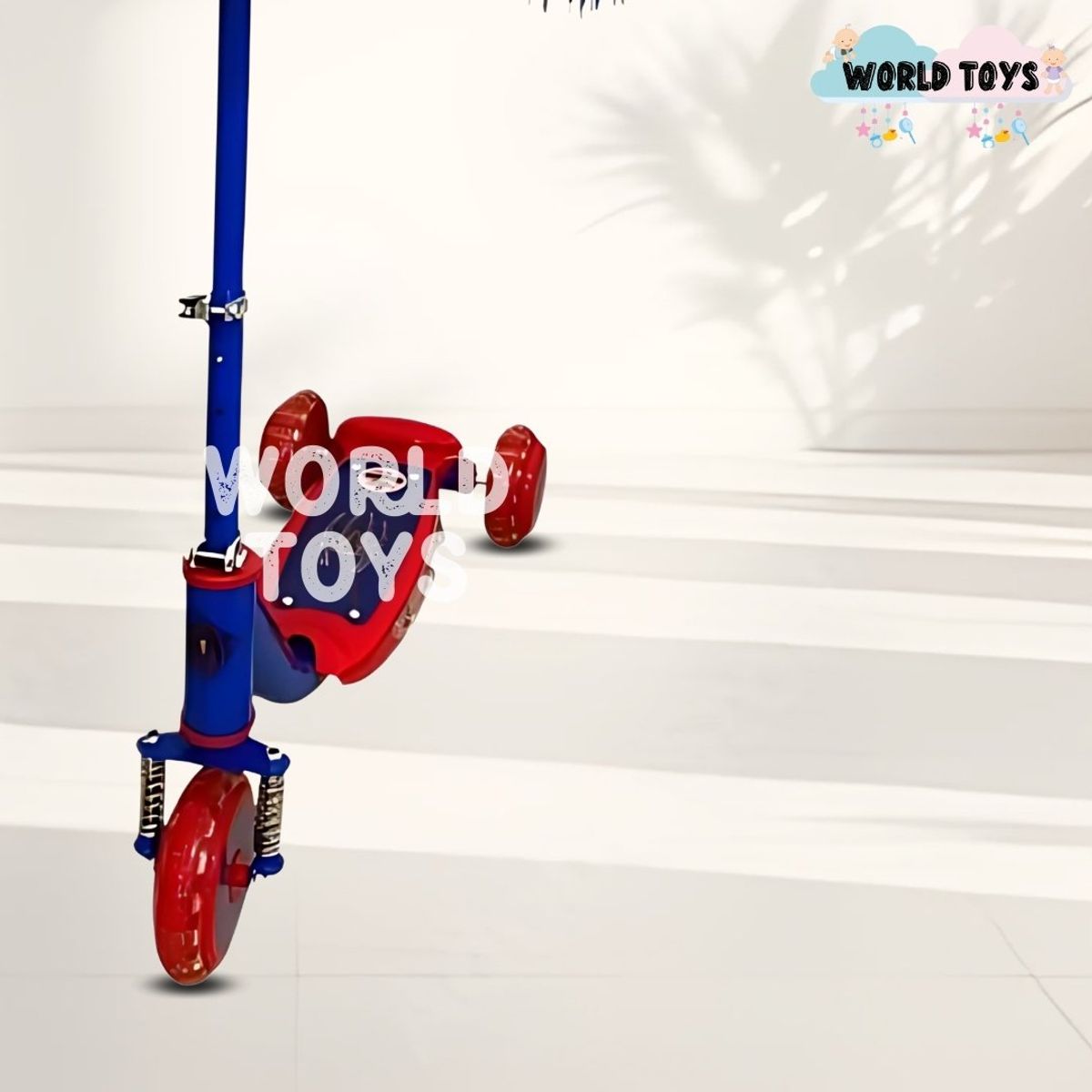 KIDS - Scooter para Niños con Kit de Protección «FUNNY RIDE» Blue