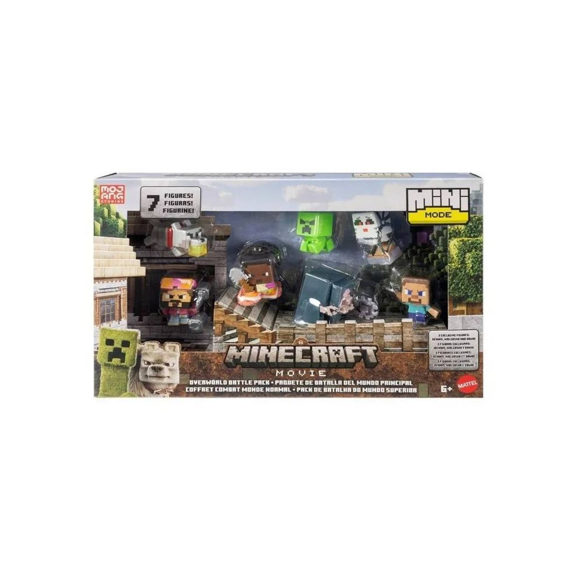 MINECRAFT - Minecraft Multipack Mini 7 figuras