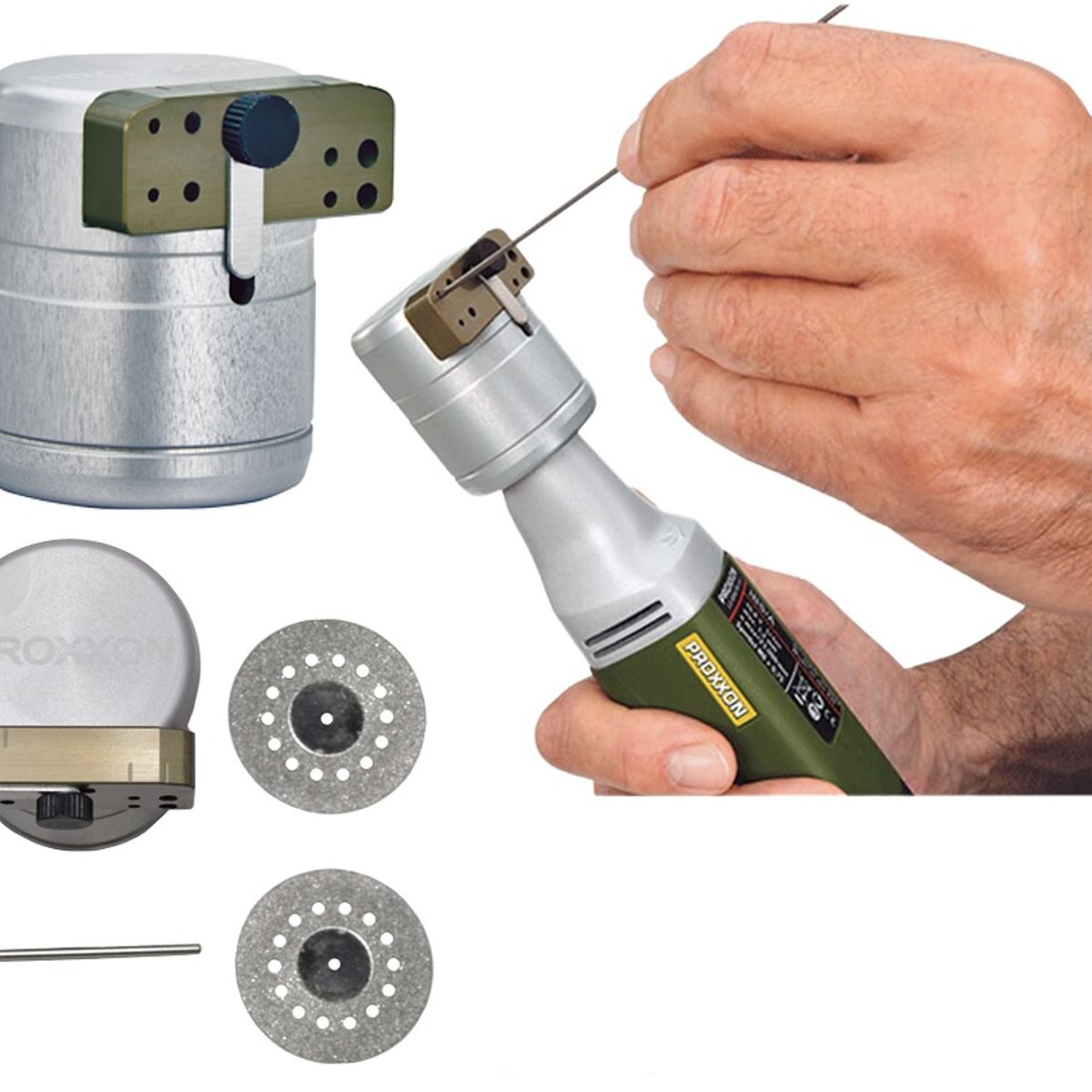 GENERICO - Adaptador de afilado de electrodos de tungsteno ESV PROXXON de Alemania