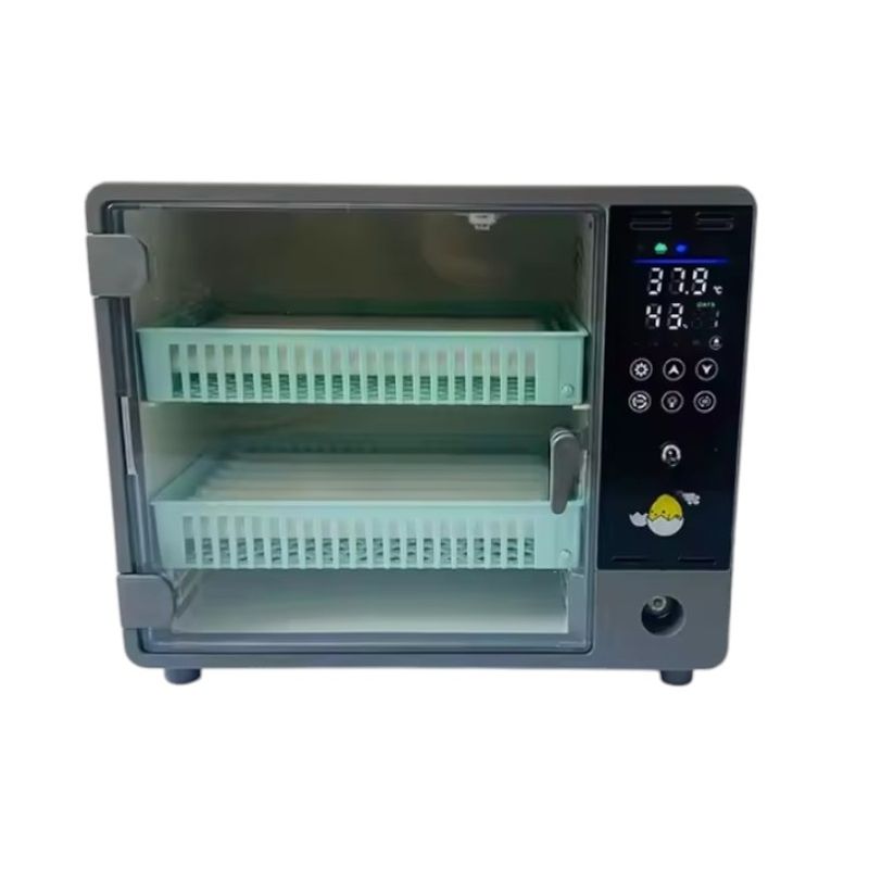 GENERICO - INCUBADORA AUTOMATICA 24 HUEVOS CON HUMIDIFICADOR 12V/220V