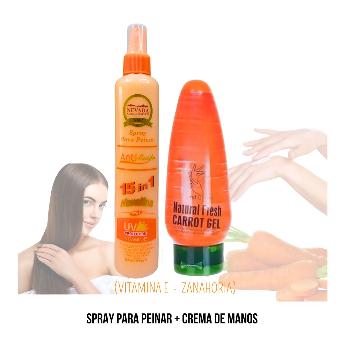 OEM - Spray para el Cabello + Crema de Manos Radiantes