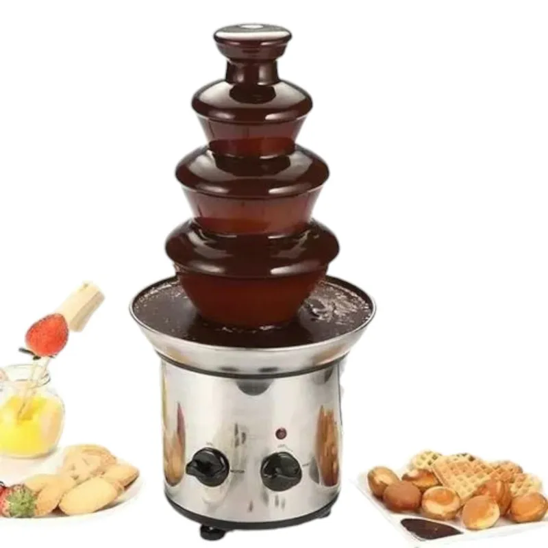 GENERICO - Fuente de Chocolate TRILLIUM de 4 pisos TX-854