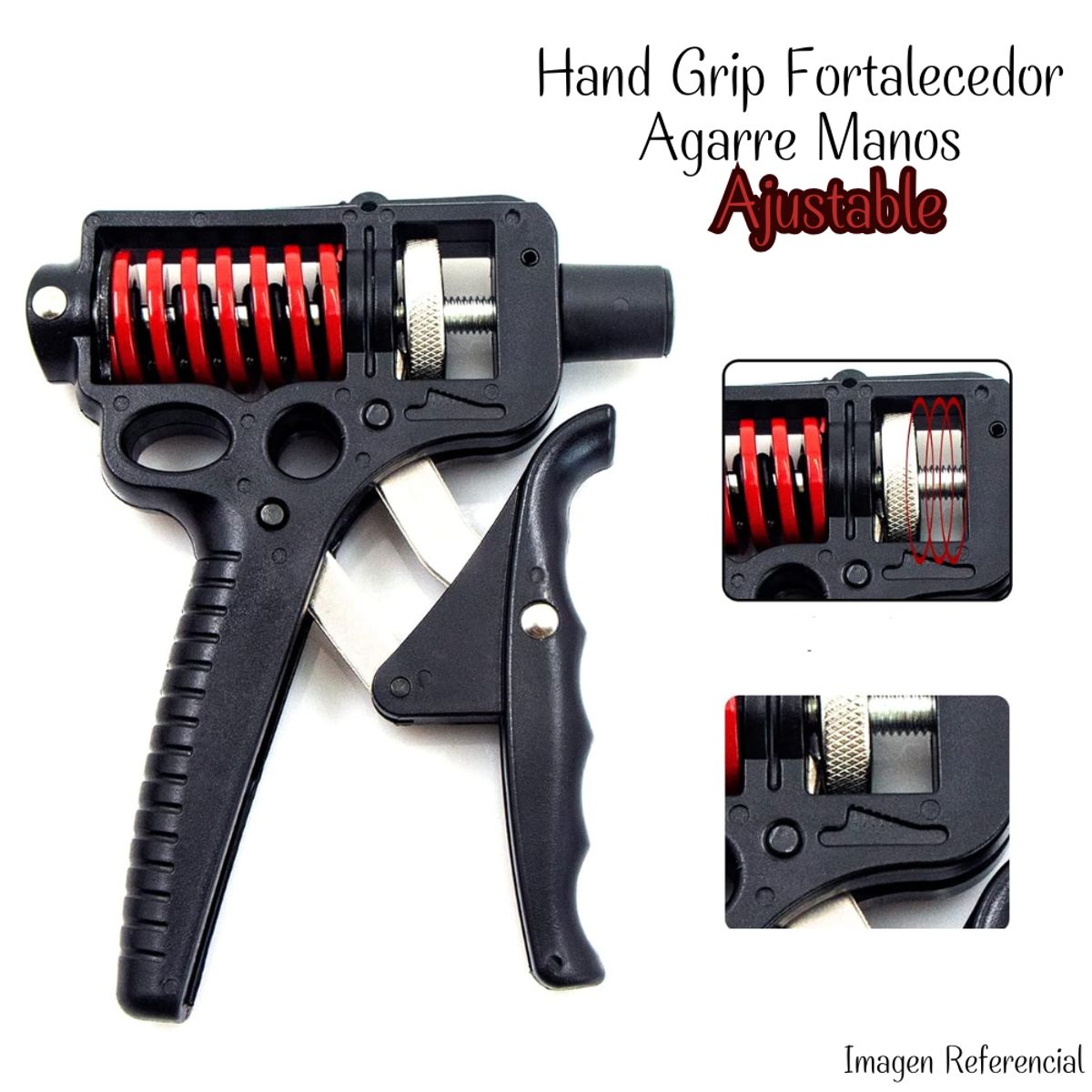 Hand Grip Regulable para Fortalecer Agarre, marca GENERICO - Foto Principal