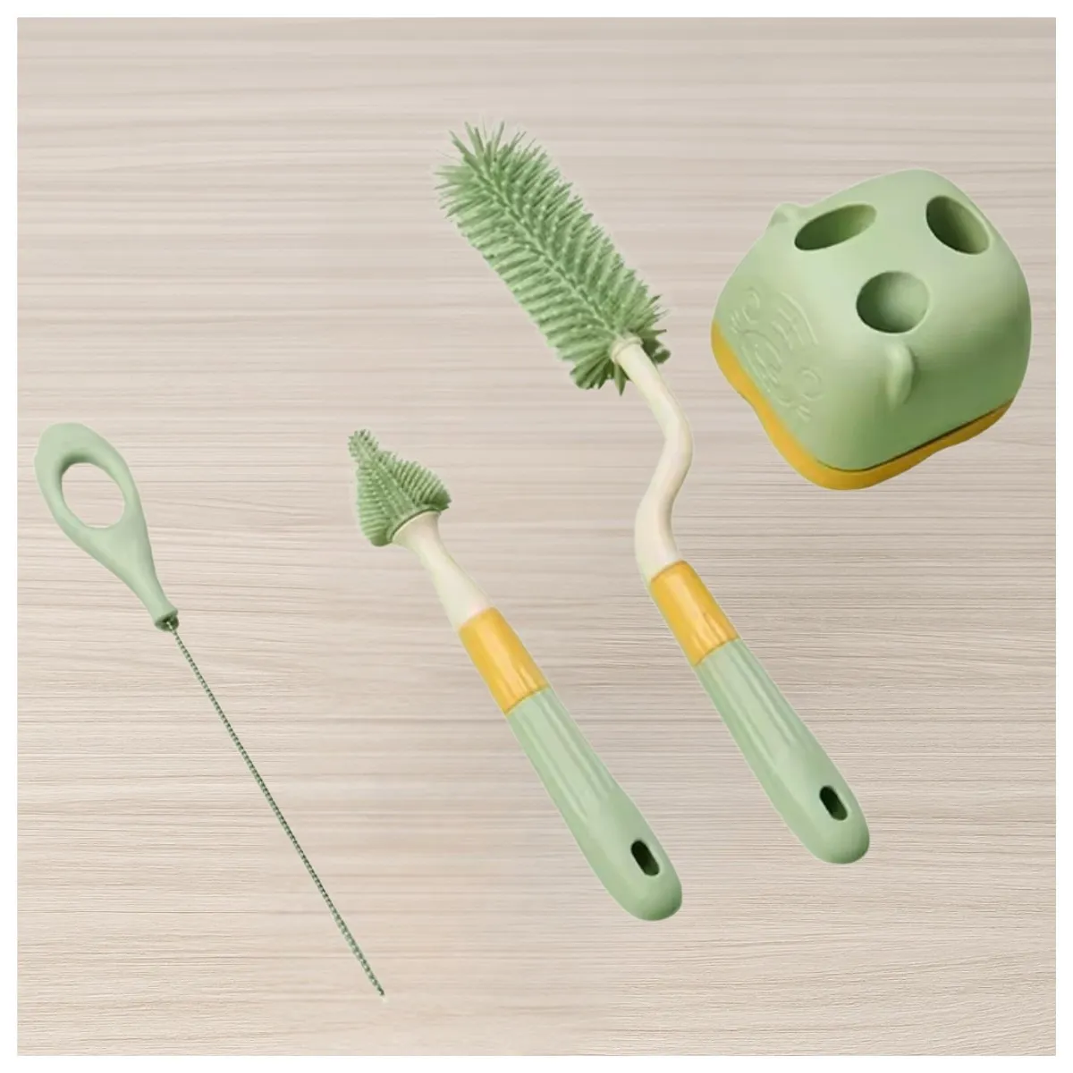 BABY - Cepillos de Limpieza para Biberones y Accesorios de Lactancia