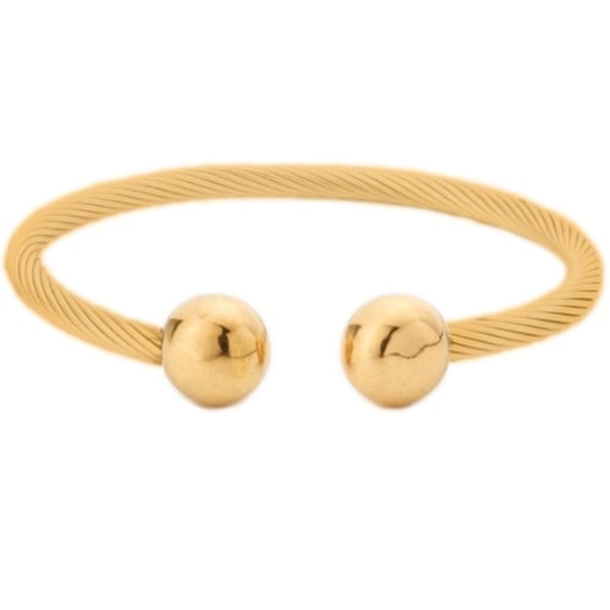GENERICO - Puñera Pulsera Bangle Labrada unisex