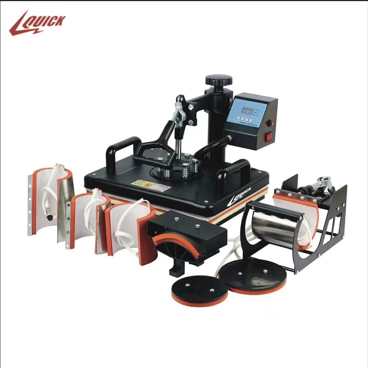 QUICK - Quick 8 En 1 Máquina Sublimación Estampadora