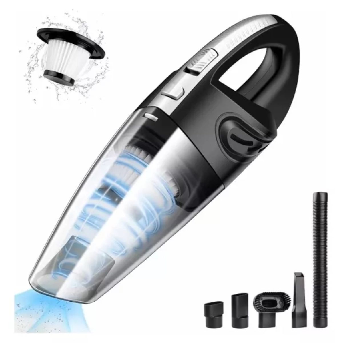 U BUY - Aspiradora De Mano Inalambrica Recargable Potente