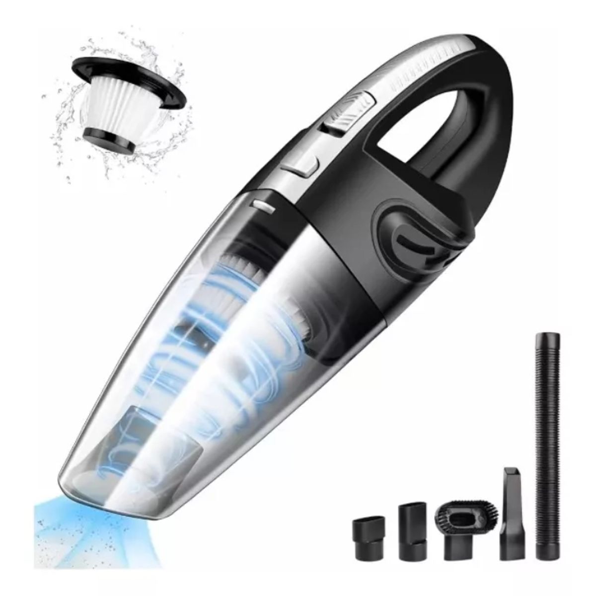 U BUY - Aspiradora De Mano Inalambrica Recargable Potente