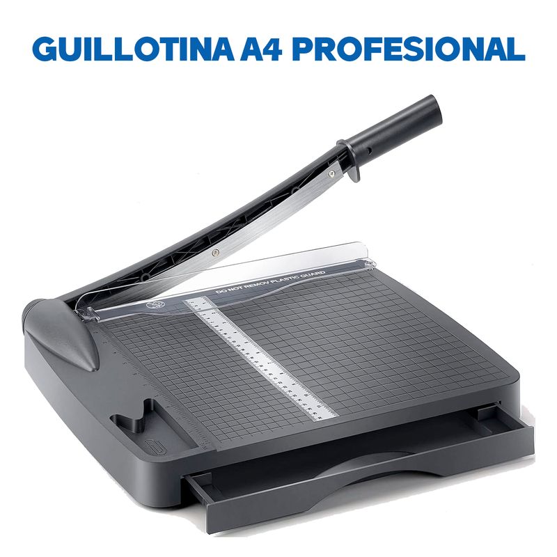 GENERICO - Guillotina A4 Profesional (Corta 15 Hojas)