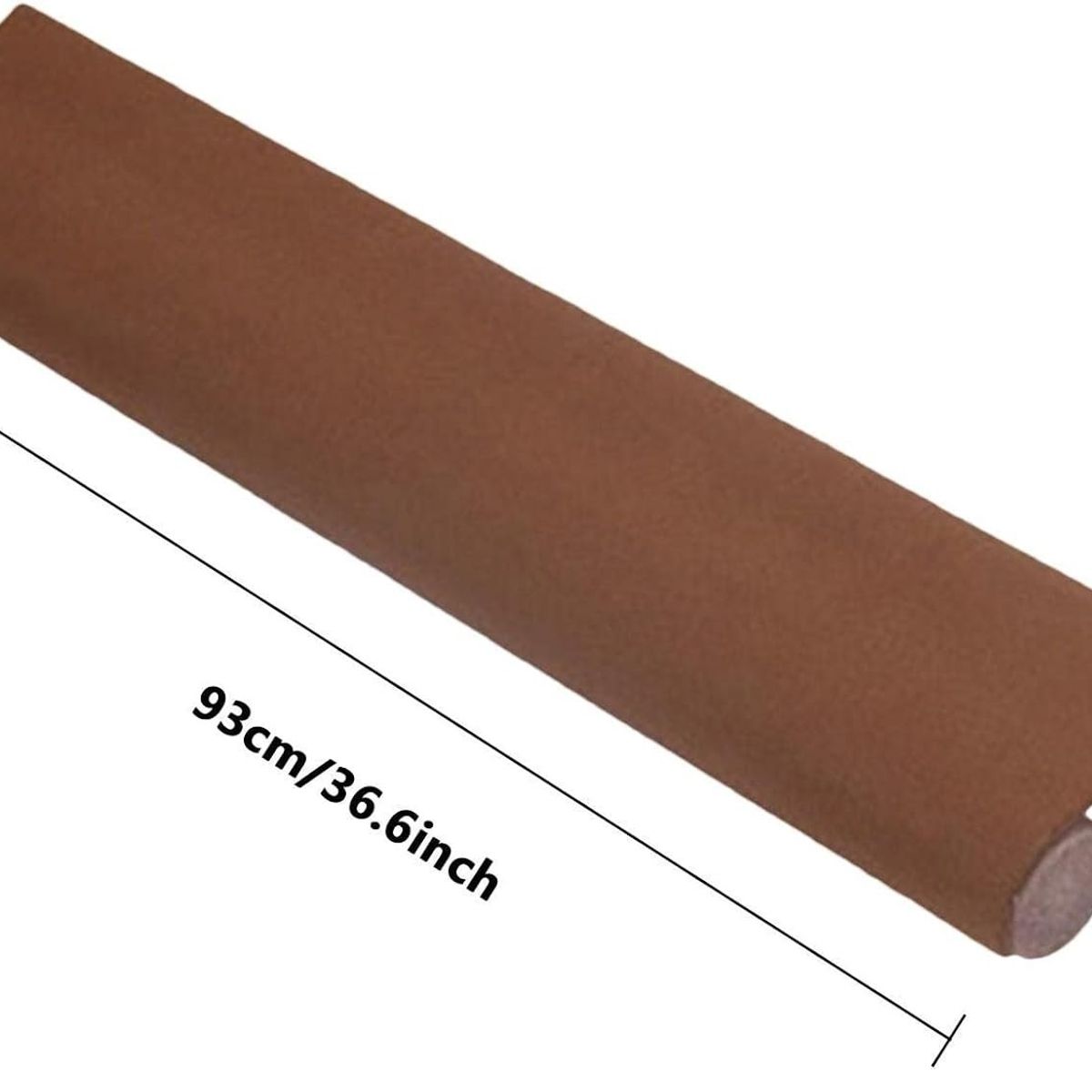 GENERICO - Pack x 4 Burletes Flexible de Espuma 95cm Protección Puertas -Marron