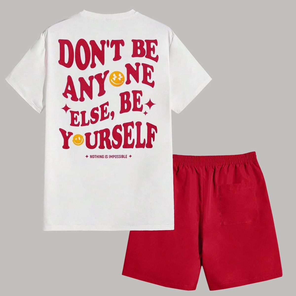 YANSUS - Conjunto Yansus Polo Blanca Con Short