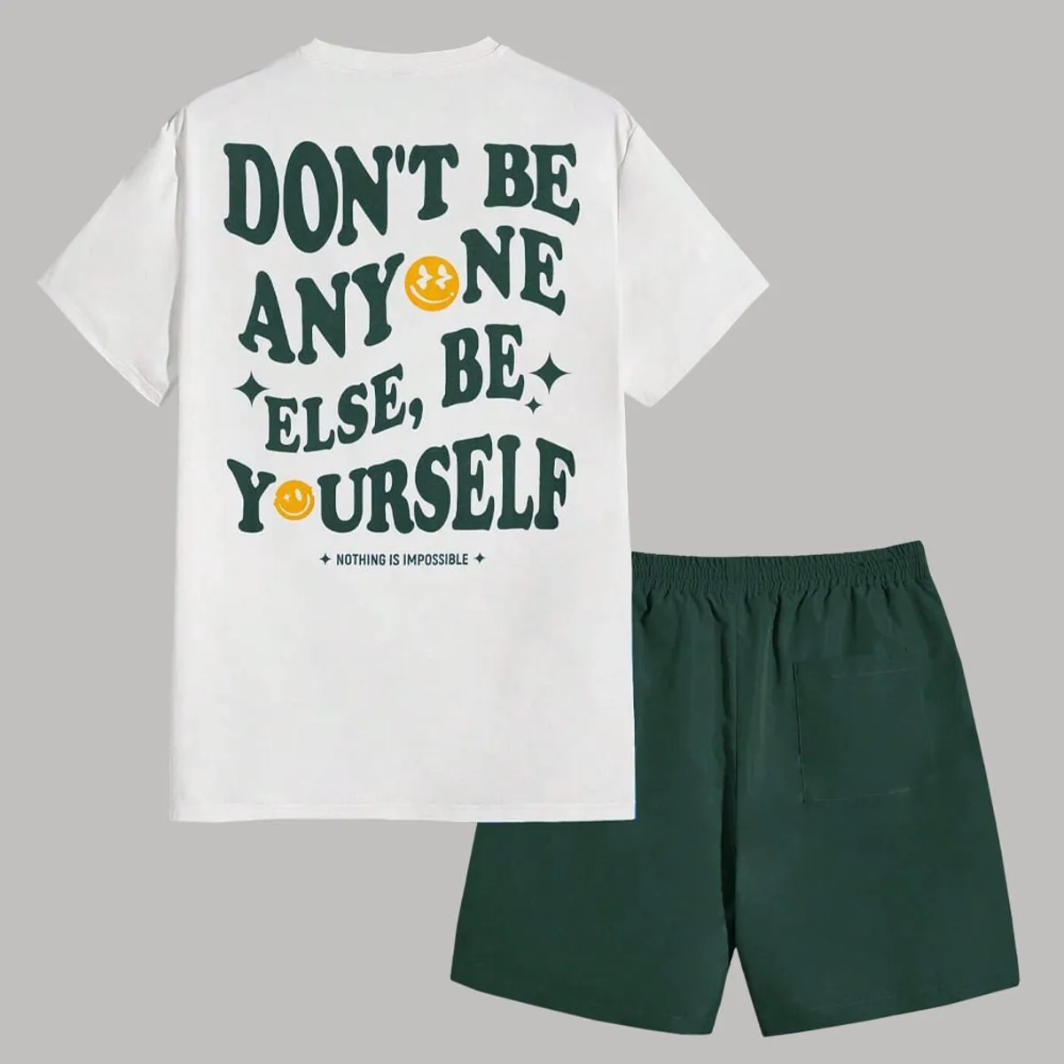 YANSUS - Conjunto Yansus Polo Blanca Con Short