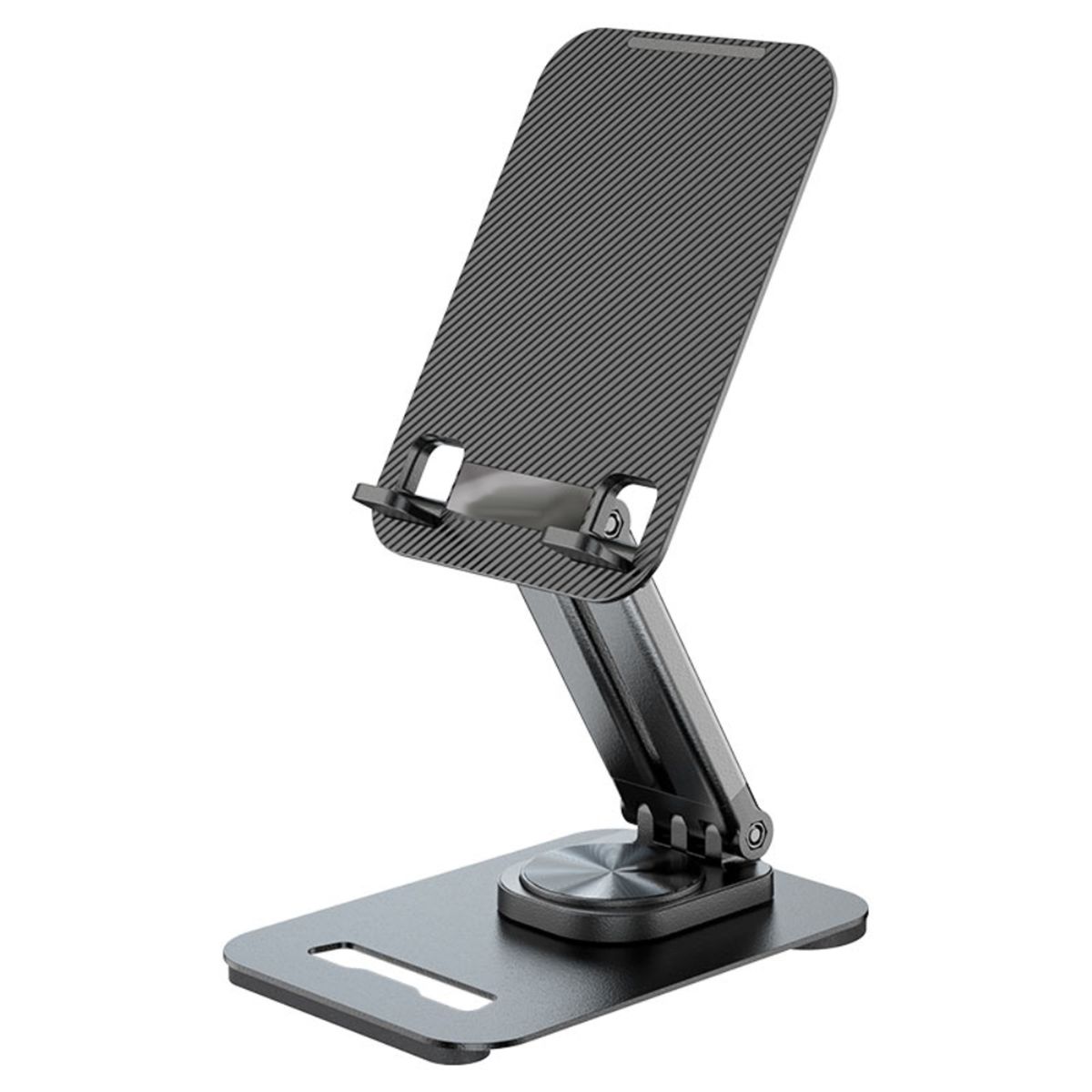 GENERICO - Soporte para Tablet  Giratorio 360° ABS Negro