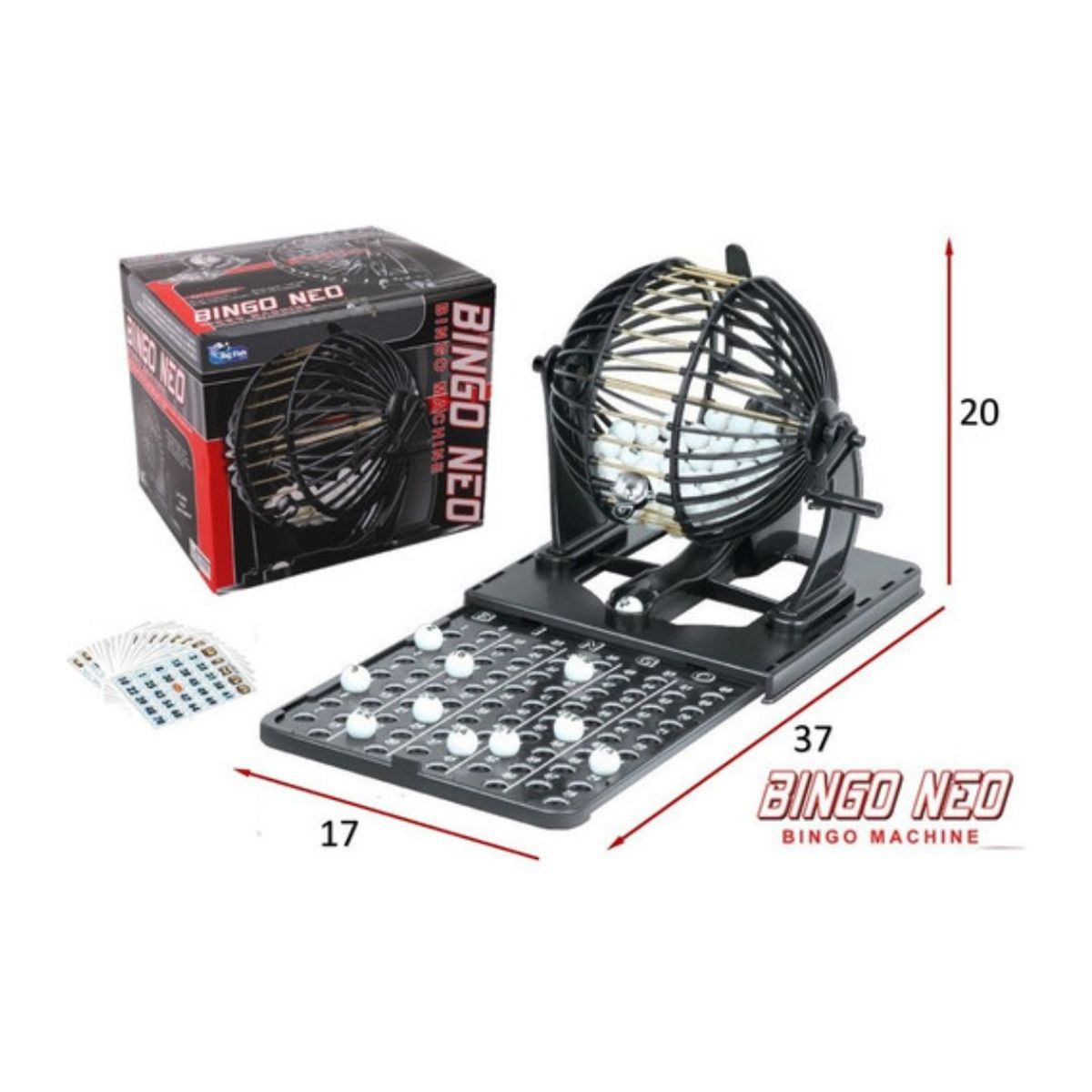 GENERICO - Bingo Neo Clásico Juego de Mesa Familiar