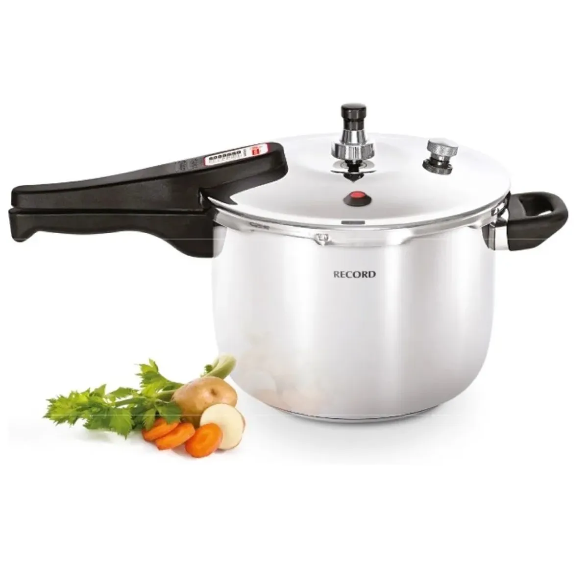 RECORD - OLLA A PRESIÓN RECORD DE ACERO INOXIDABLE DE 6 LT PRESS