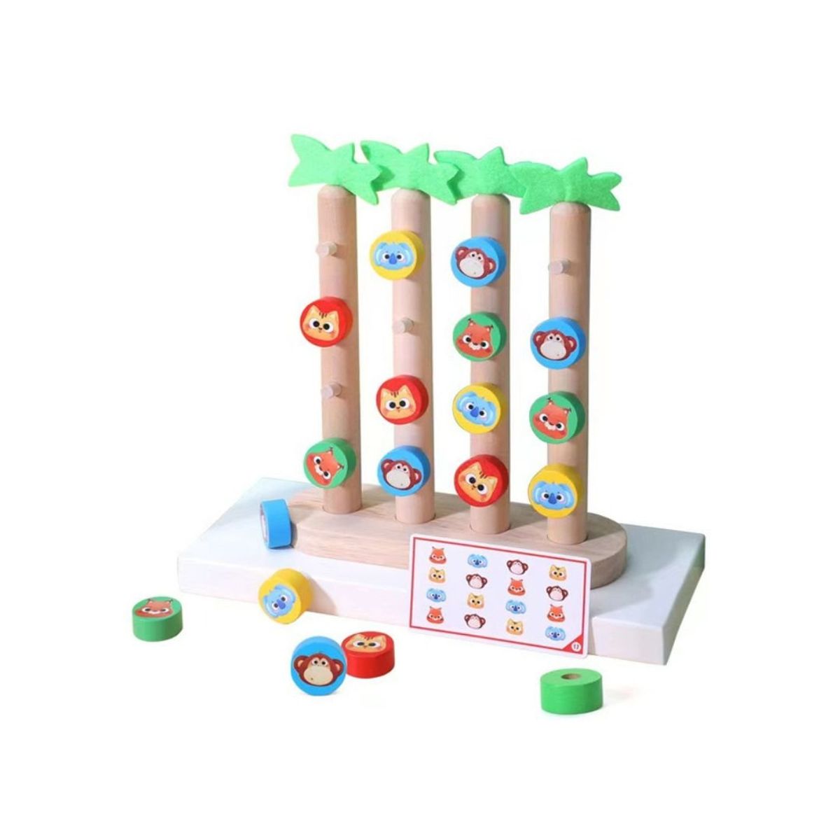 GENERICO - Juego Didáctico Montessori Animales y Colores