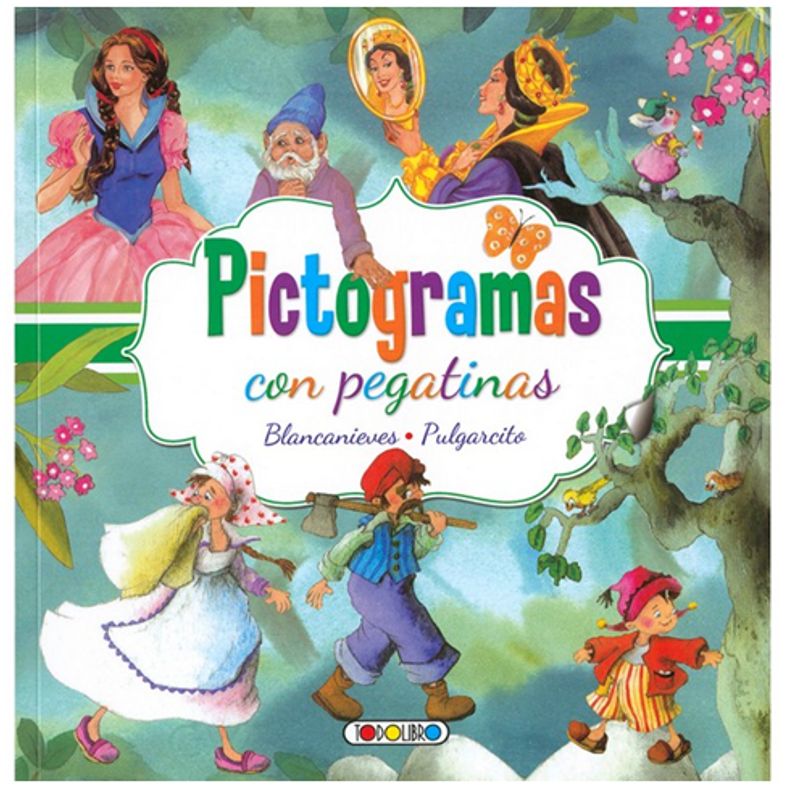 GENERICO - Libro Infantil PICTOGRAMAS BLANCANIEVESPULGARCITO