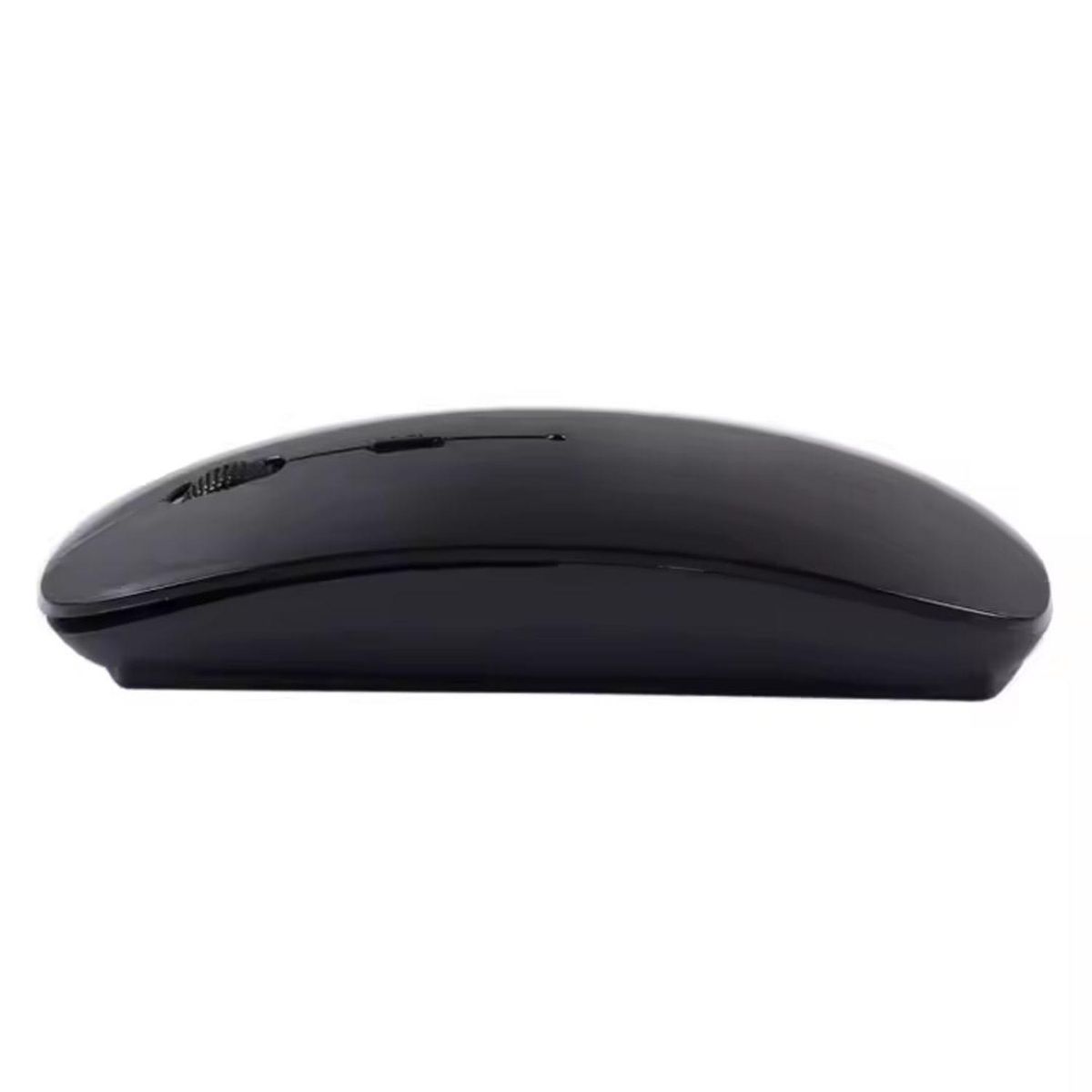 GENERICO - Mouse Óptico Slim Ergonómico Conectividad Bluetooth - Negro