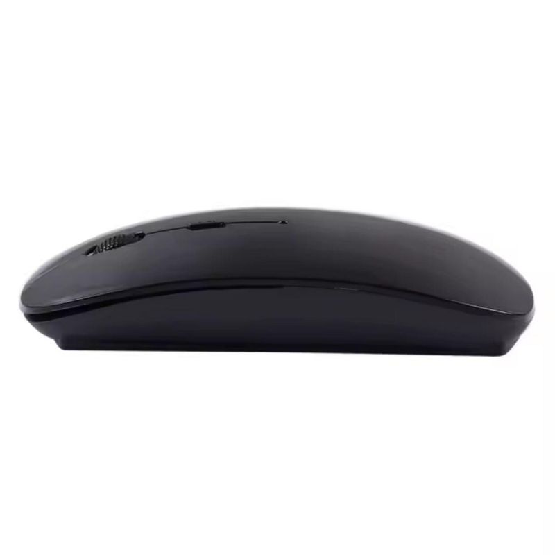 GENERICO - Mouse Óptico Slim Ergonómico Conectividad Bluetooth - Negro