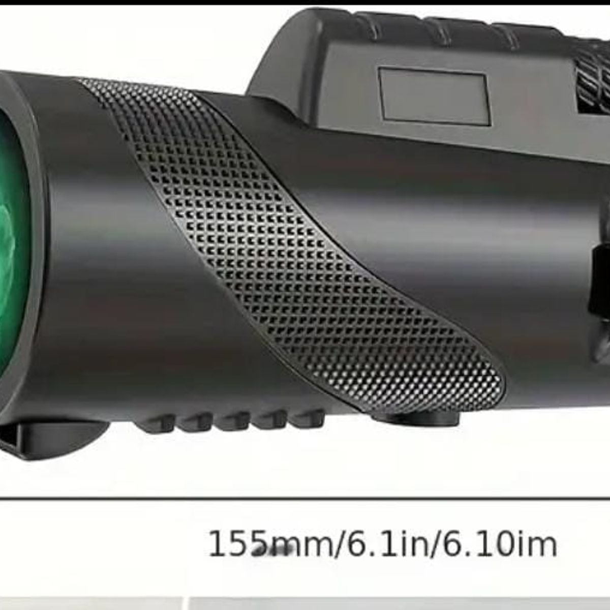 GENERICO - MONOCULAR VISION DIURNA  HD 80x100 COLOR NEGRO