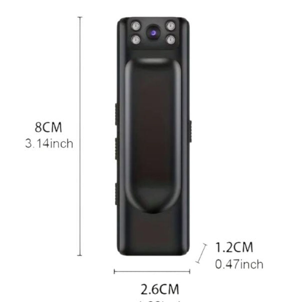 GENERICO - MINI CAMARA DE ACCION Y VIDEO 1080 pixel