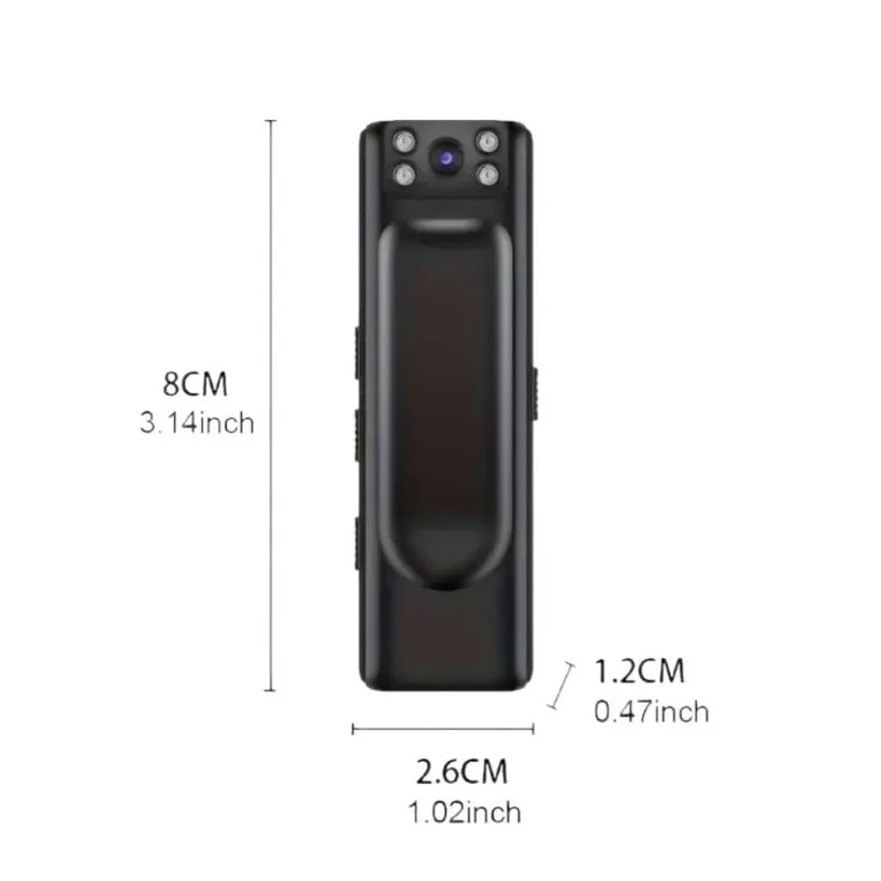 GENERICO - MINI CAMARA DE ACCION Y VIDEO 1080 pixel