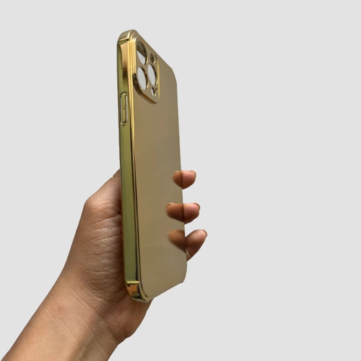 GENERICO - Case iPhone 13 pro max - Dorado Bronce