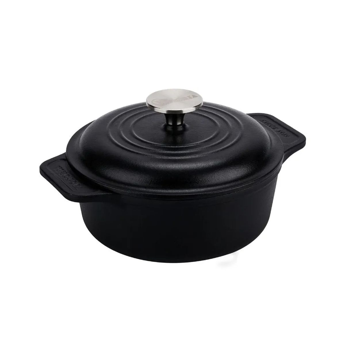 VICTORIA - OLLA VICTORIA DE HIERRO FUNDIDO 2QT HORNO HOLANDES CON TAPA 1.9 LT