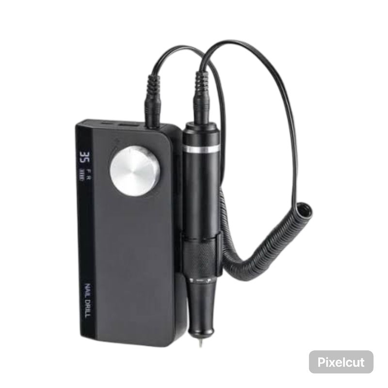GENERICO - DRILL PULIDOR DE UÑAS 35000RPM COLOR NEGRO