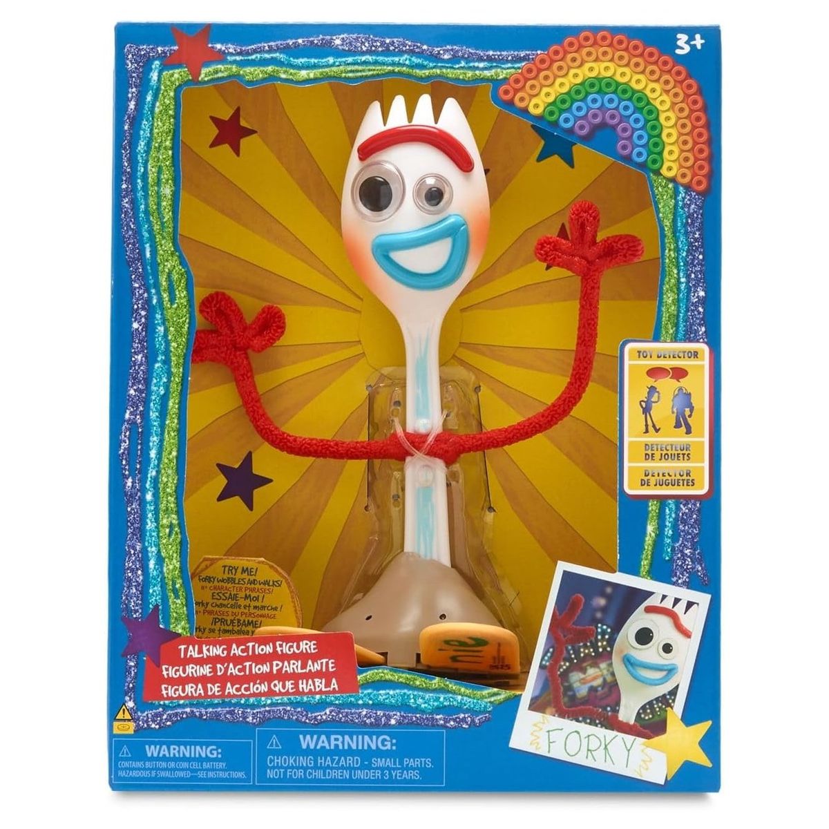 TOY STORY - Muñeco Forky Interactivo Toy Story 4 Con Sonidos y Frases