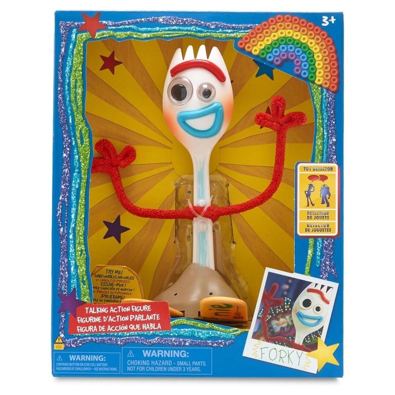 TOY STORY - Muñeco Forky Interactivo Toy Story 4 Con Sonidos y Frases