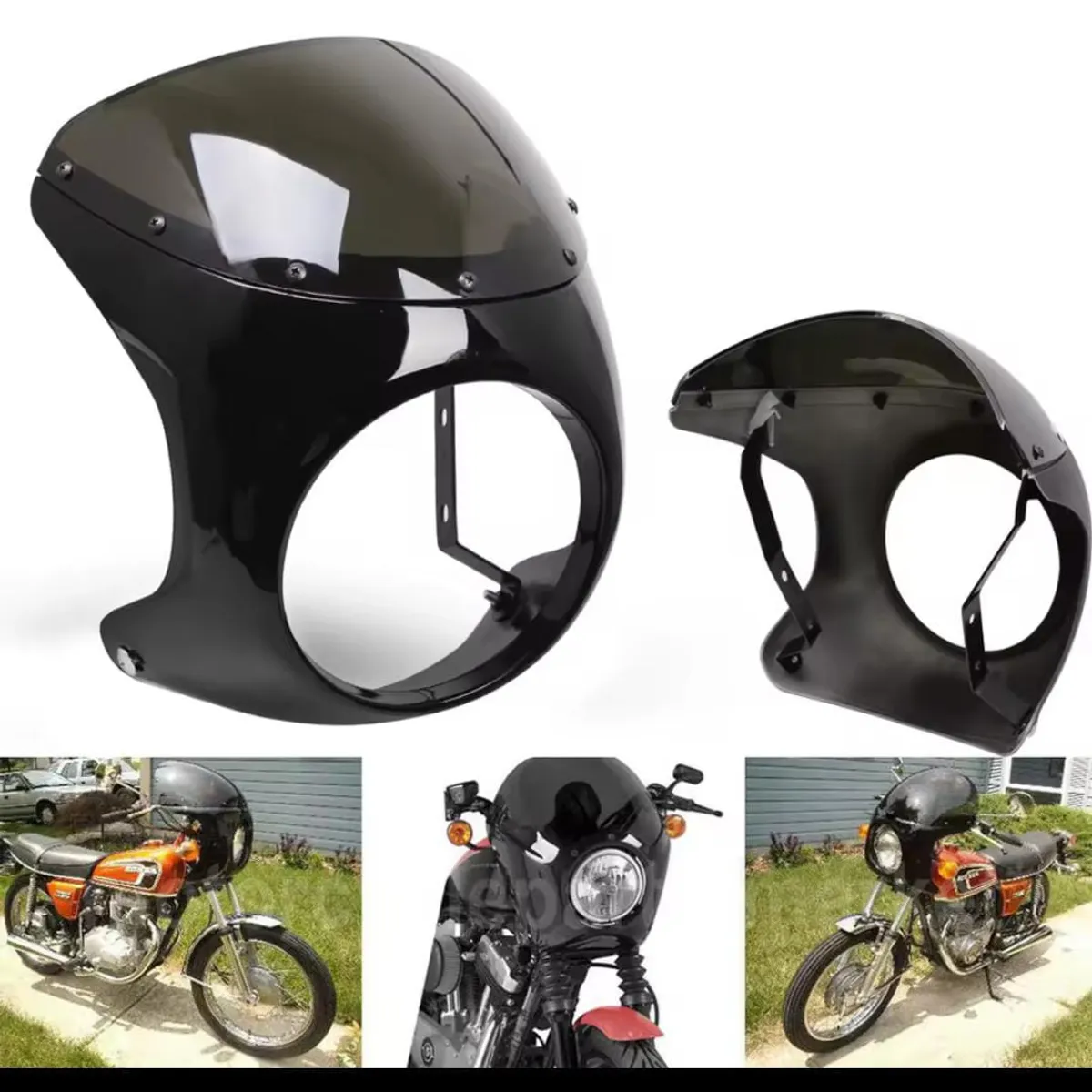 UNIVERSAL COLORS - CUPULA UNIVERSAL CUSTOM CAFE RACER MOTO