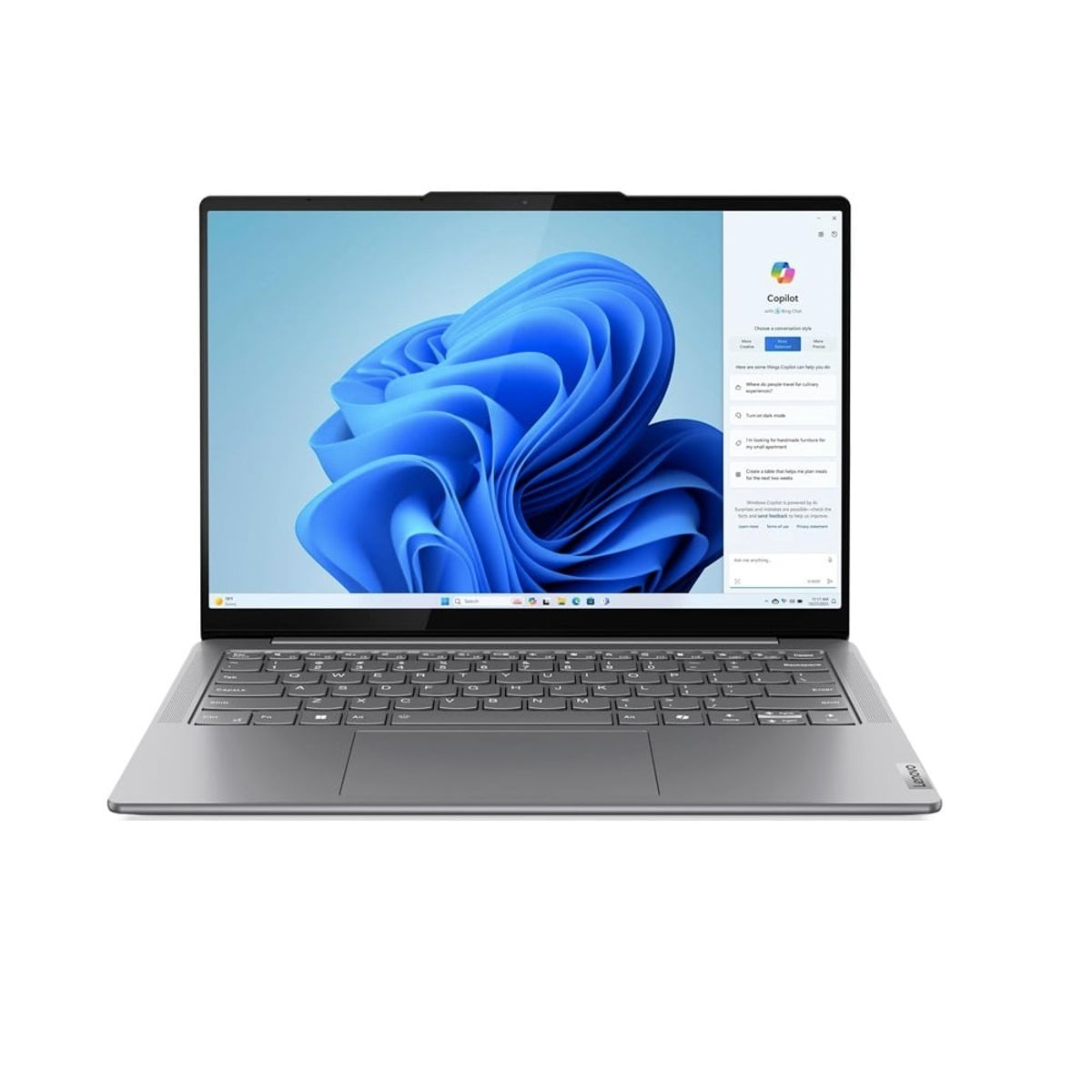 LENOVO - Notebook Lenovo Yoga Slim 7 14 Pulg WUXGA OLED Core Ultra 5 125H 1.2-4.5GHz 16GB LPDDR5x-7467