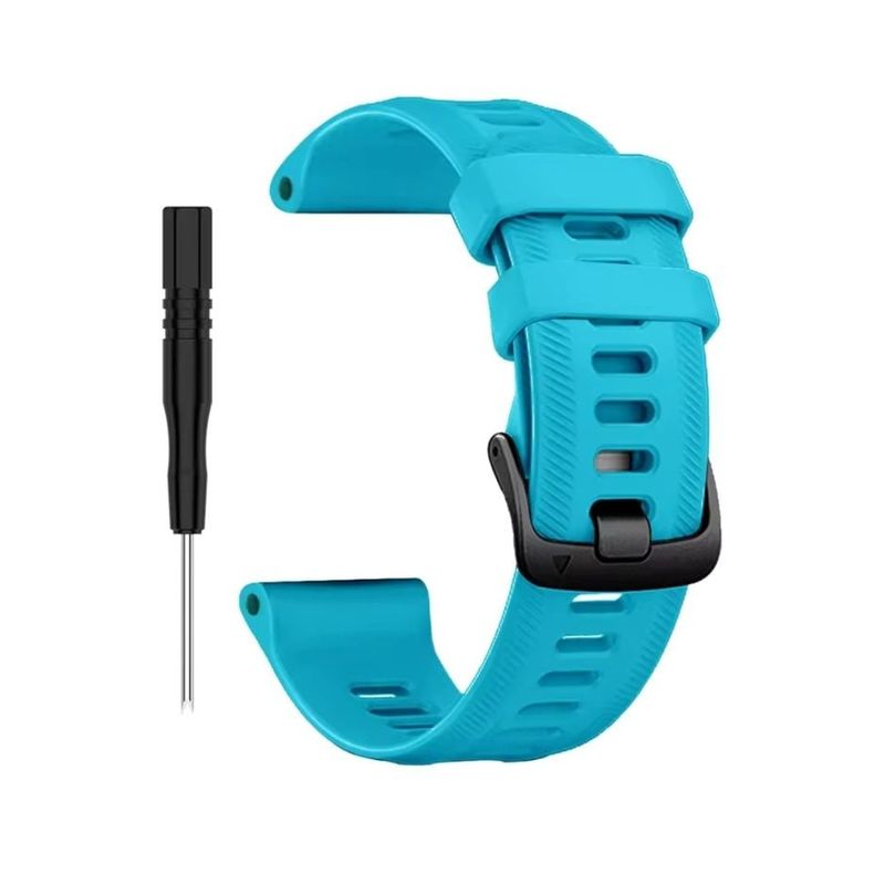 GENERICO - Correa Turquesa para Garmin Forerunner 965 955 945 935 745 22mm